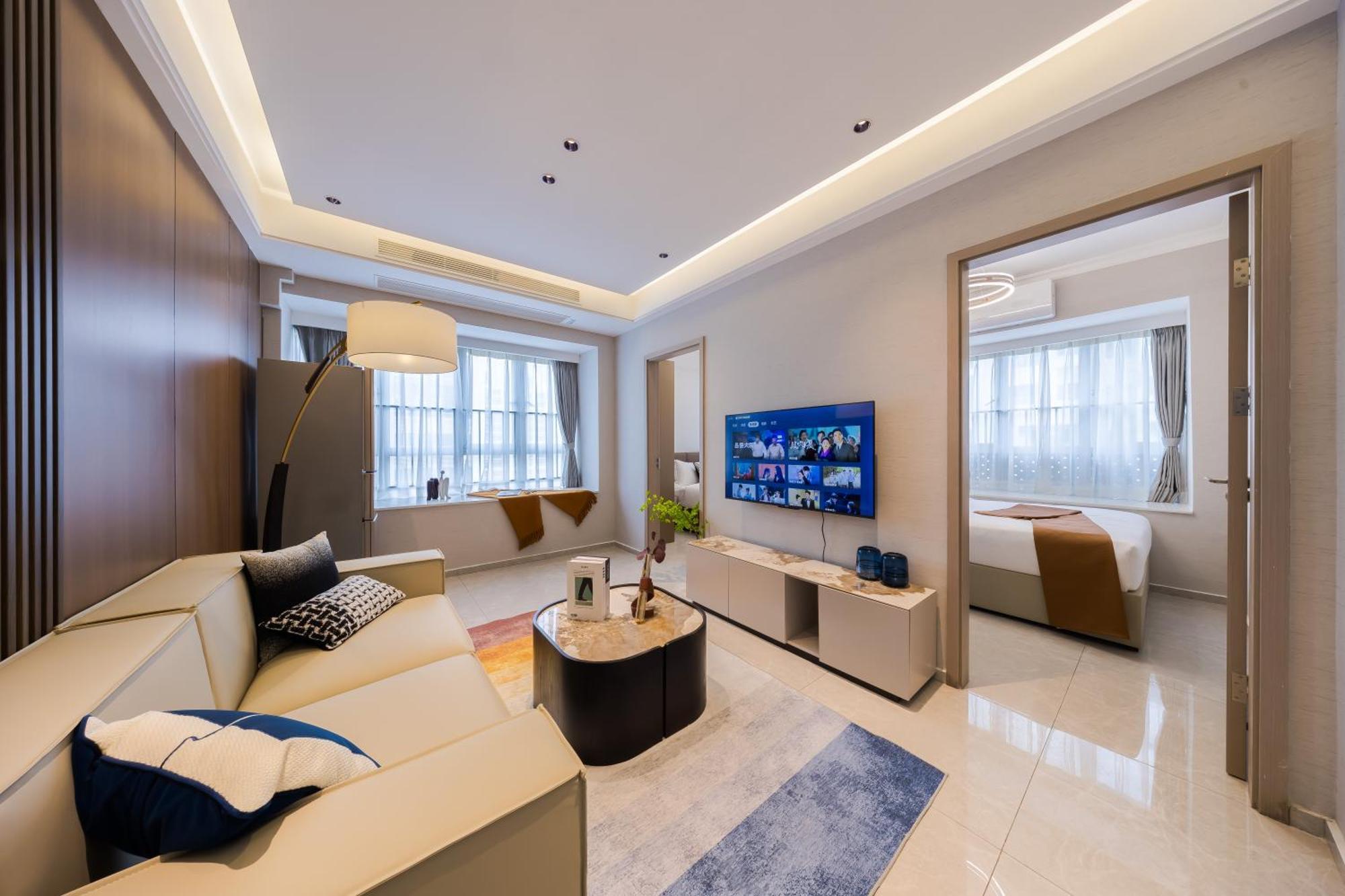 XI Ke Executive Apartment - Shenzhen Futian Exhibition Center Zewnętrze zdjęcie