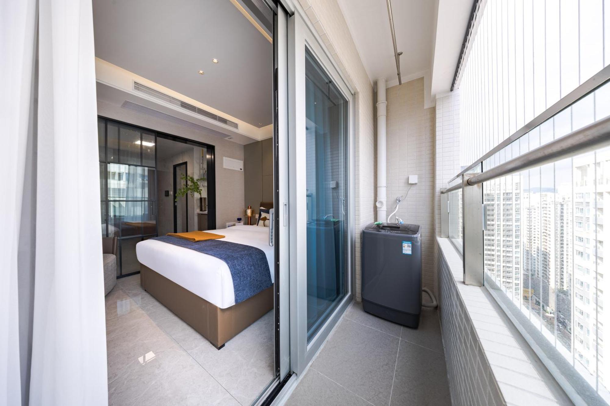 XI Ke Executive Apartment - Shenzhen Futian Exhibition Center Zewnętrze zdjęcie