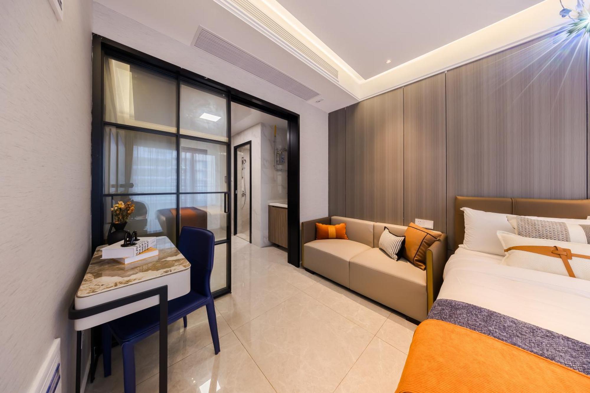 XI Ke Executive Apartment - Shenzhen Futian Exhibition Center Zewnętrze zdjęcie