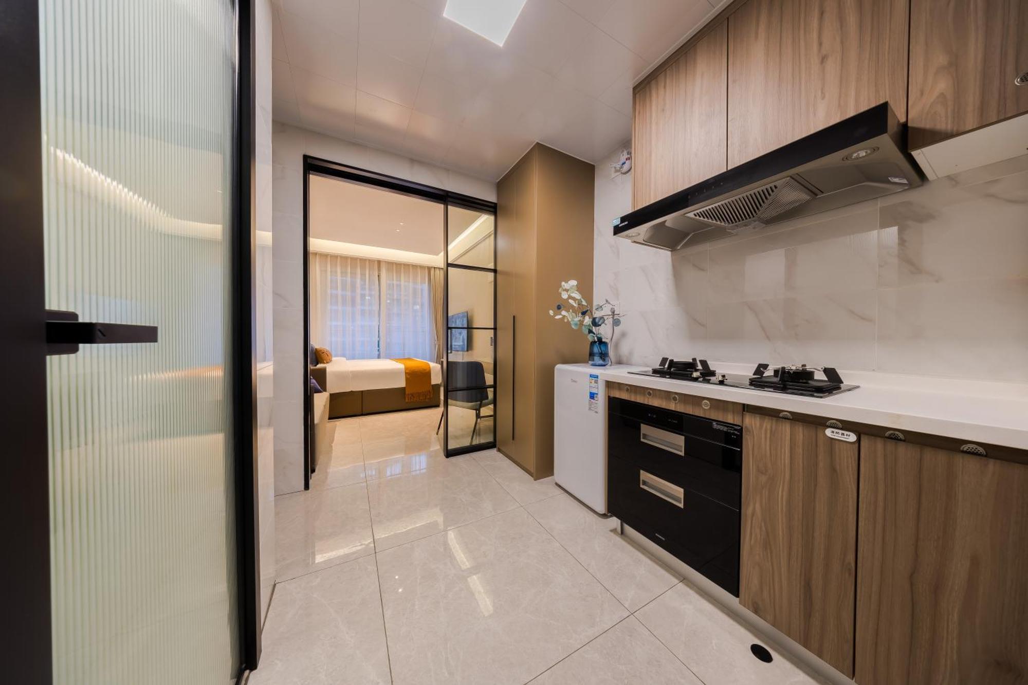 XI Ke Executive Apartment - Shenzhen Futian Exhibition Center Zewnętrze zdjęcie